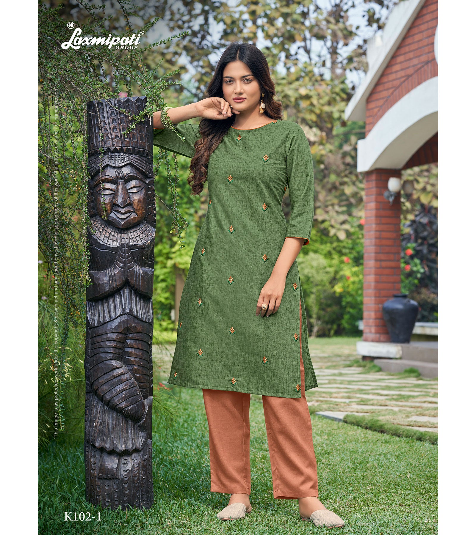 LT Fabrics Nitya Ambroice Designer Peplum Style Ready To Wear Dress New  Collection Dealer